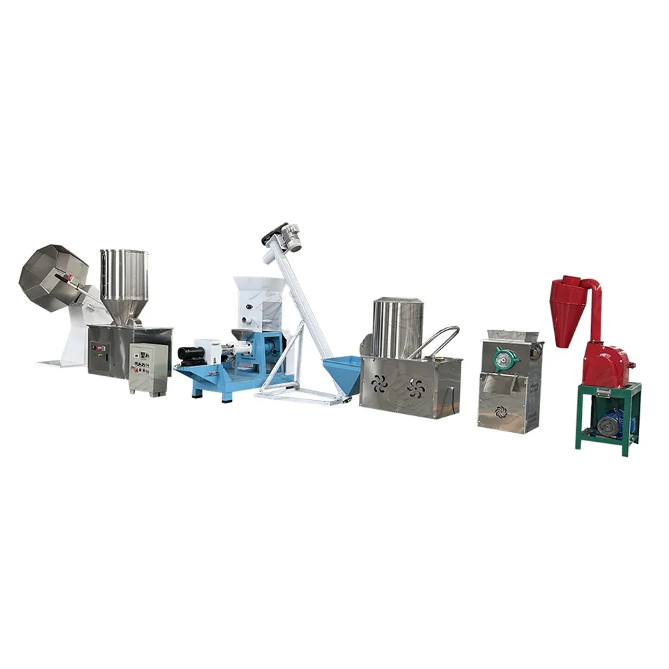 Llinell gynhyrchu pelenni porthiant pysgod a berdys