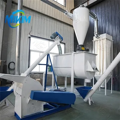 Poultry feed production line