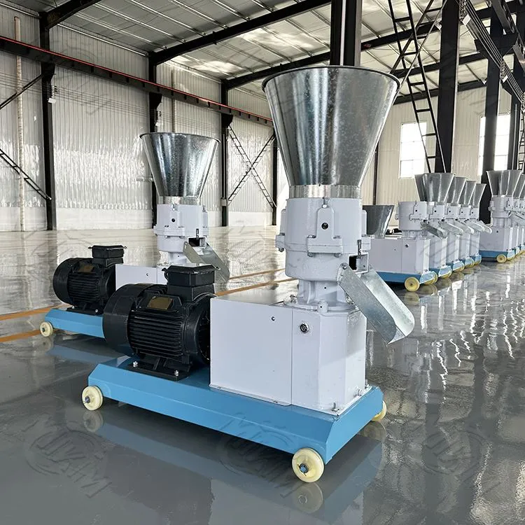 Peiriant porthiant cwningen ar gyfer ffermydd